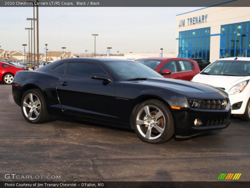 Black / Black 2010 Chevrolet Camaro LT/RS Coupe