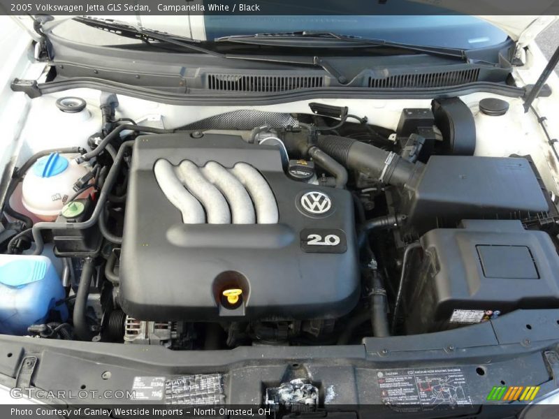 Campanella White / Black 2005 Volkswagen Jetta GLS Sedan