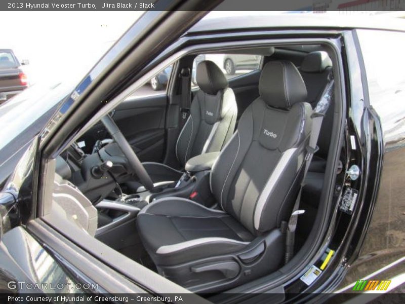 Front Seat of 2013 Veloster Turbo