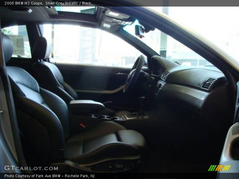 Silver Grey Metallic / Black 2006 BMW M3 Coupe