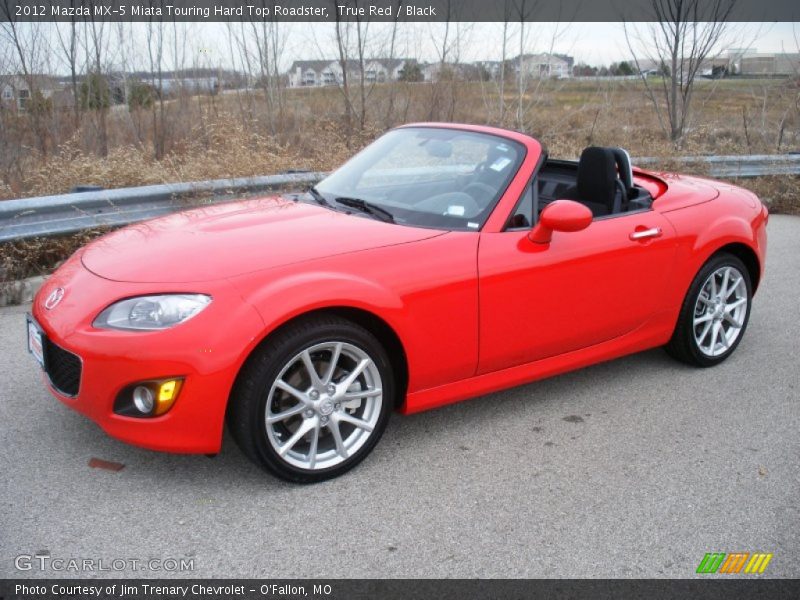 Front 3/4 View of 2012 MX-5 Miata Touring Hard Top Roadster