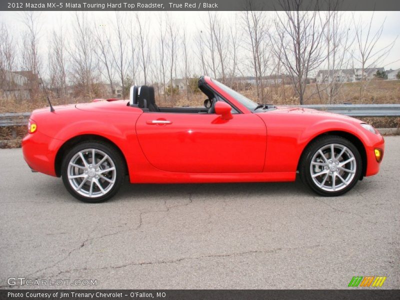 True Red / Black 2012 Mazda MX-5 Miata Touring Hard Top Roadster