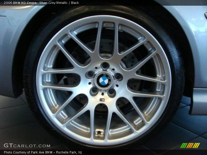 Silver Grey Metallic / Black 2006 BMW M3 Coupe