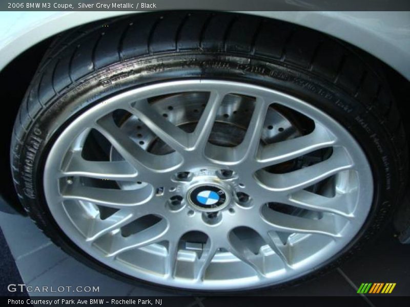 Silver Grey Metallic / Black 2006 BMW M3 Coupe