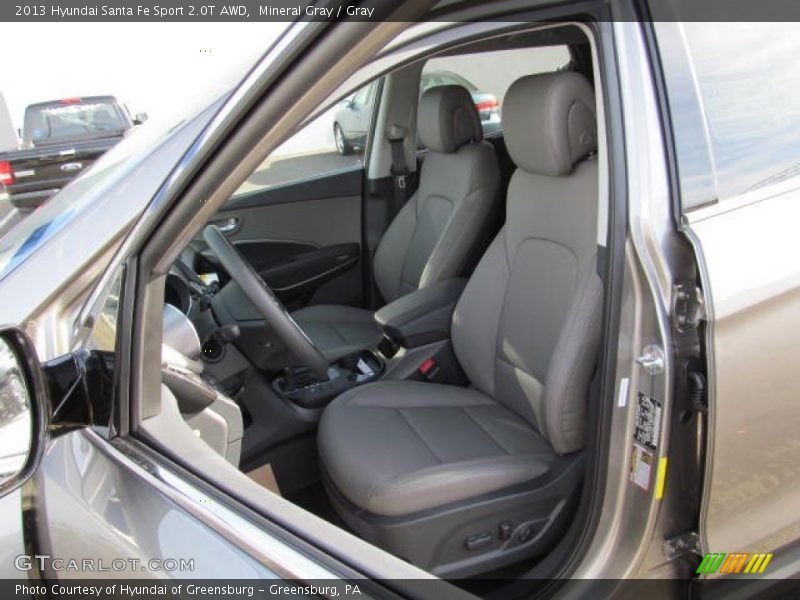 Front Seat of 2013 Santa Fe Sport 2.0T AWD