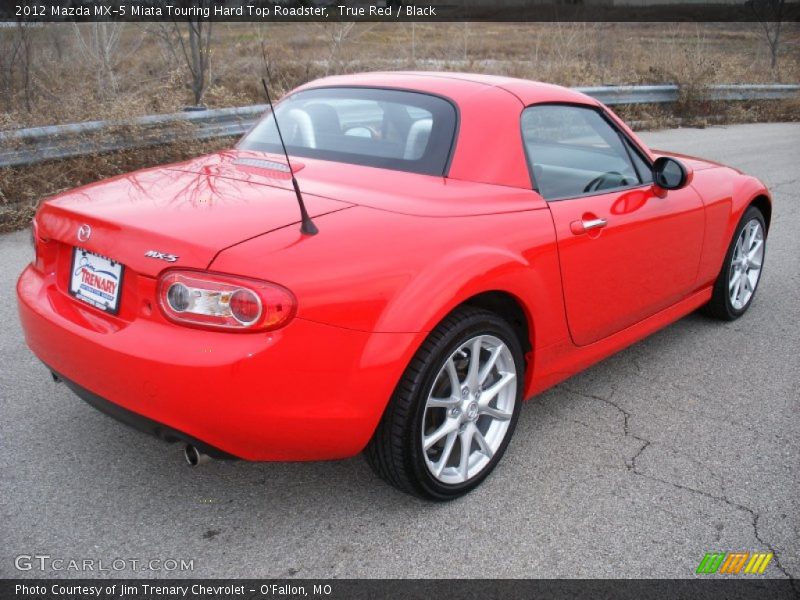 True Red / Black 2012 Mazda MX-5 Miata Touring Hard Top Roadster