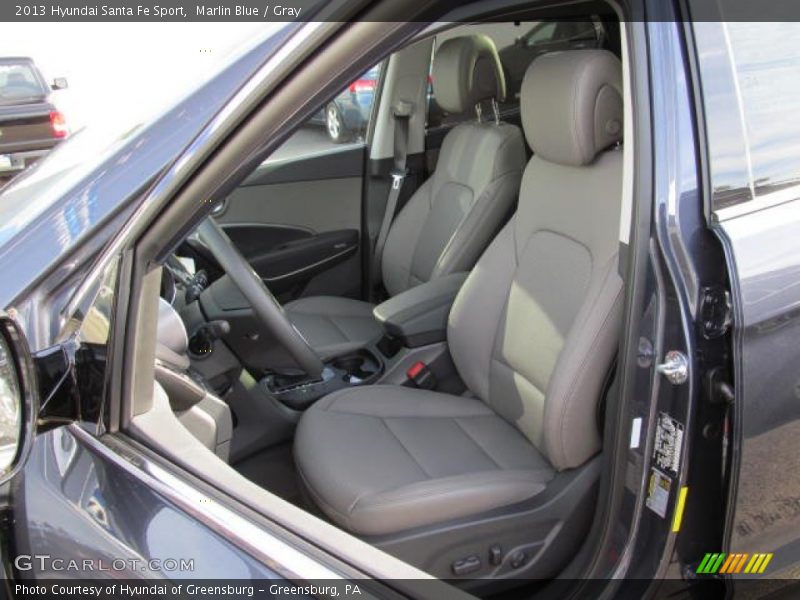 Marlin Blue / Gray 2013 Hyundai Santa Fe Sport