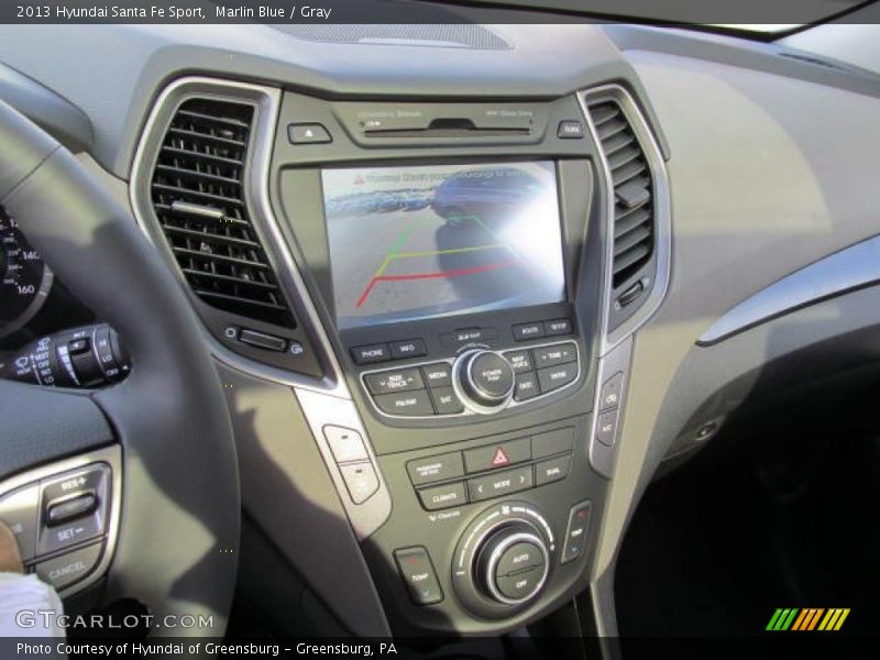 Marlin Blue / Gray 2013 Hyundai Santa Fe Sport