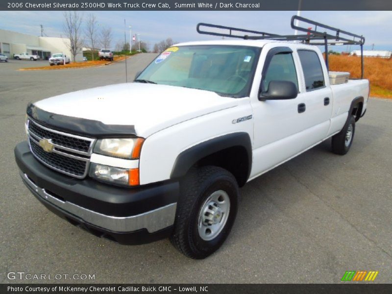 Summit White / Dark Charcoal 2006 Chevrolet Silverado 2500HD Work Truck Crew Cab