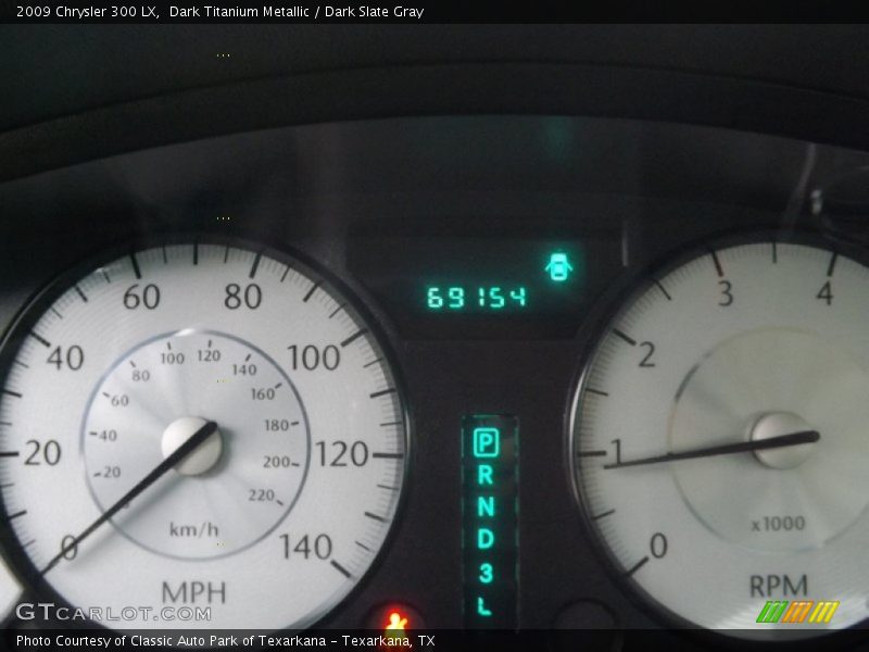 Dark Titanium Metallic / Dark Slate Gray 2009 Chrysler 300 LX