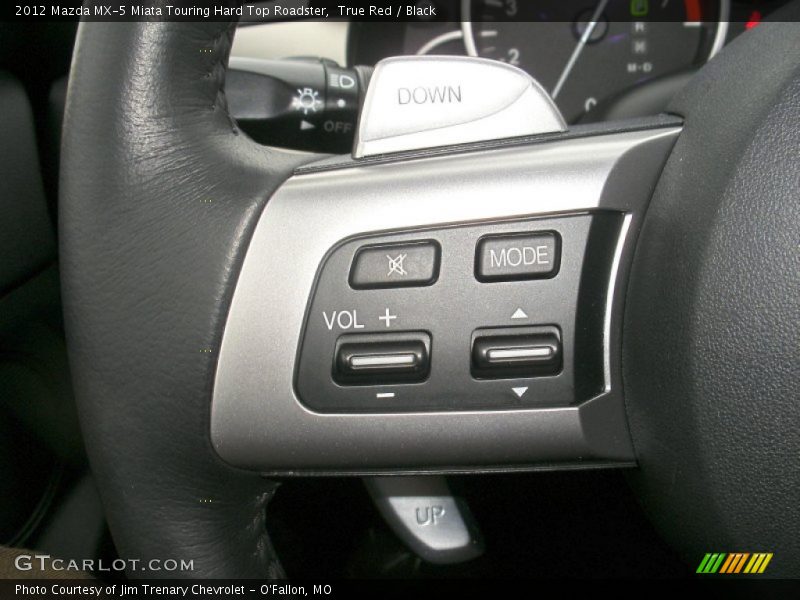 Controls of 2012 MX-5 Miata Touring Hard Top Roadster