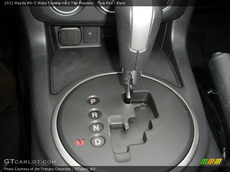  2012 MX-5 Miata Touring Hard Top Roadster 6 Speed Sport Automatic Shifter