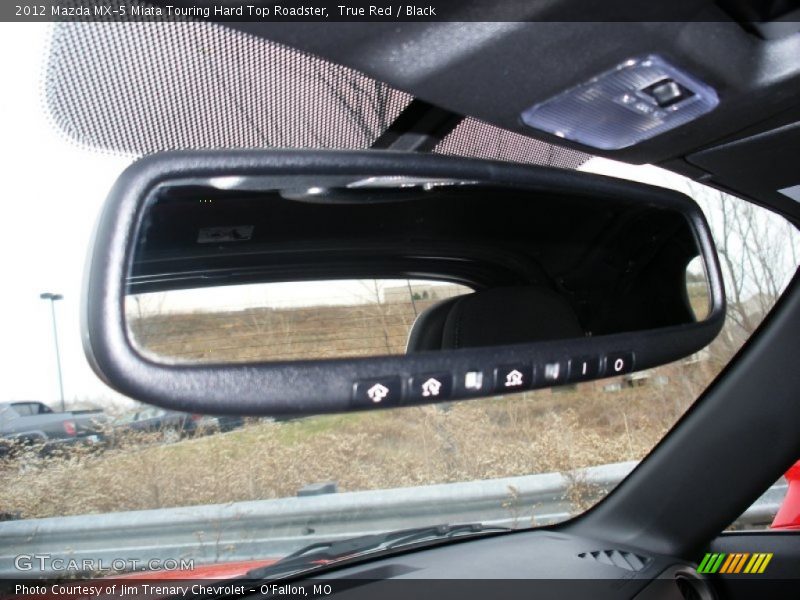 True Red / Black 2012 Mazda MX-5 Miata Touring Hard Top Roadster