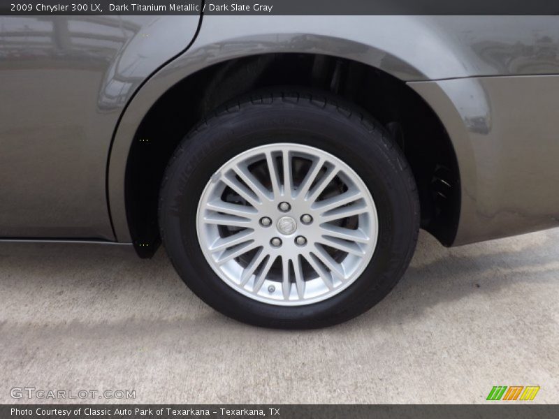 Dark Titanium Metallic / Dark Slate Gray 2009 Chrysler 300 LX