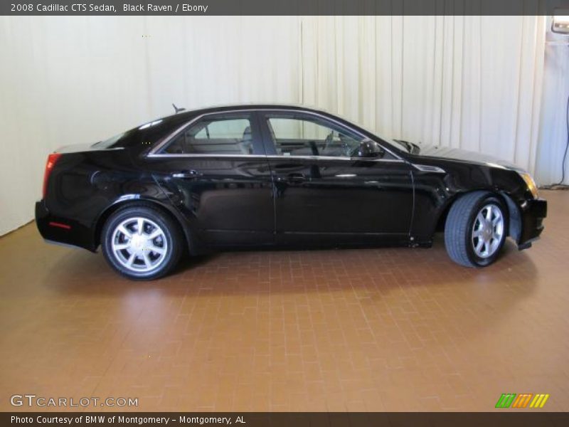 Black Raven / Ebony 2008 Cadillac CTS Sedan