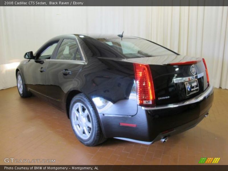 Black Raven / Ebony 2008 Cadillac CTS Sedan