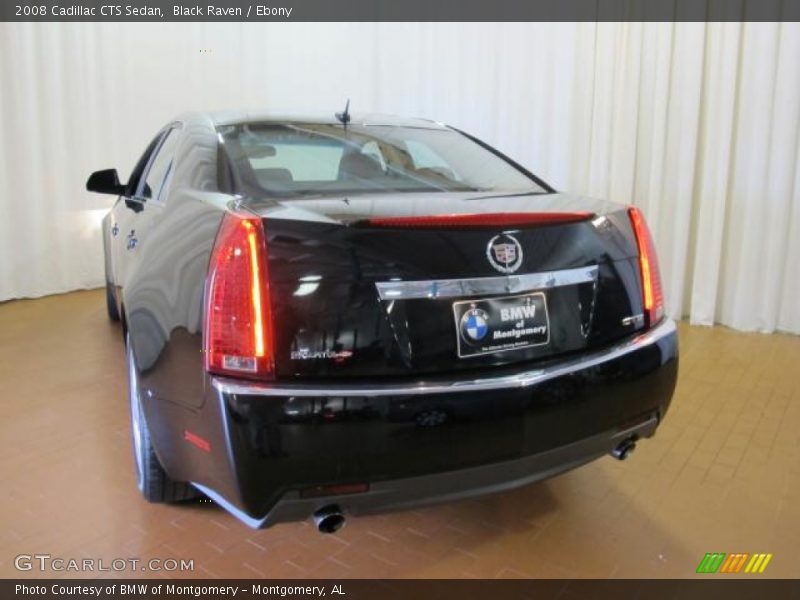 Black Raven / Ebony 2008 Cadillac CTS Sedan