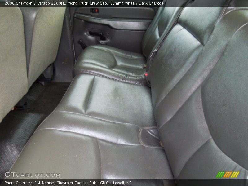 Rear Seat of 2006 Silverado 2500HD Work Truck Crew Cab