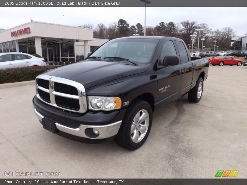 Black / Dark Slate Gray 2005 Dodge Ram 1500 SLT Quad Cab