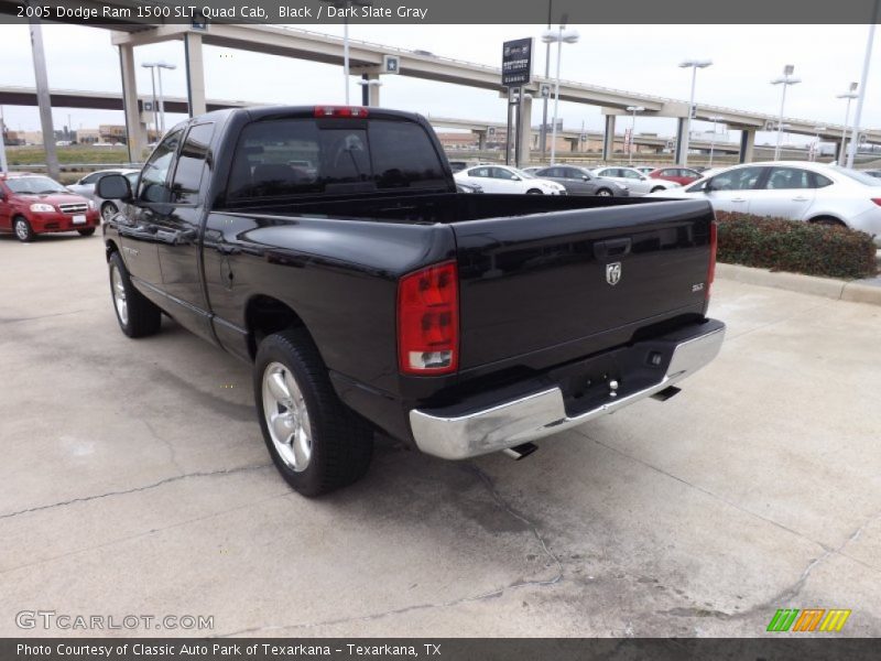 Black / Dark Slate Gray 2005 Dodge Ram 1500 SLT Quad Cab