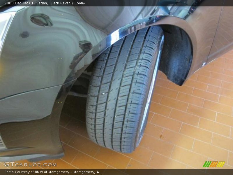 Black Raven / Ebony 2008 Cadillac CTS Sedan