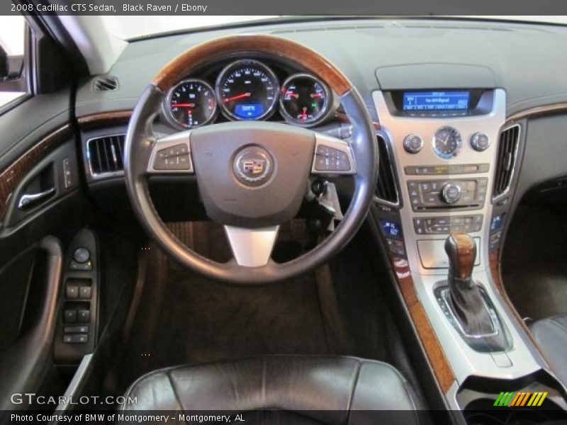 Black Raven / Ebony 2008 Cadillac CTS Sedan