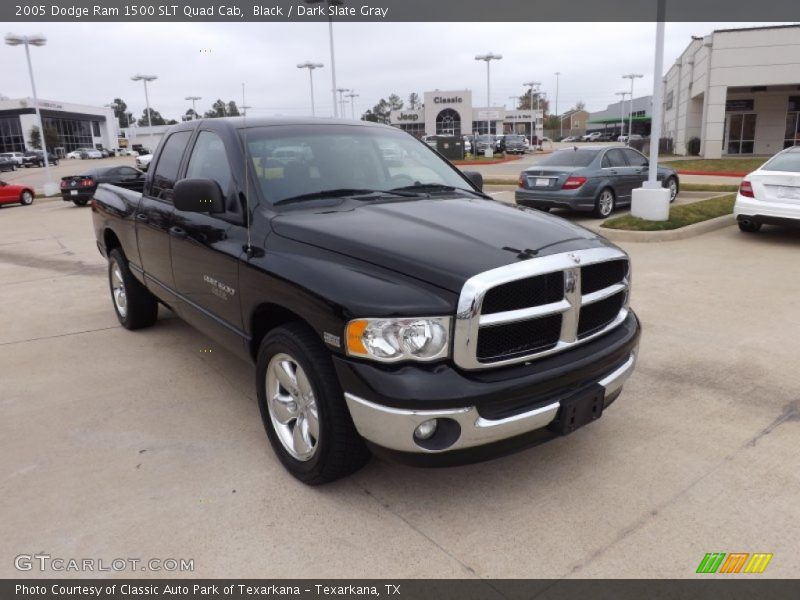Black / Dark Slate Gray 2005 Dodge Ram 1500 SLT Quad Cab