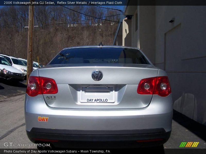 Reflex Silver Metallic / Interlagos Plaid Cloth 2006 Volkswagen Jetta GLI Sedan