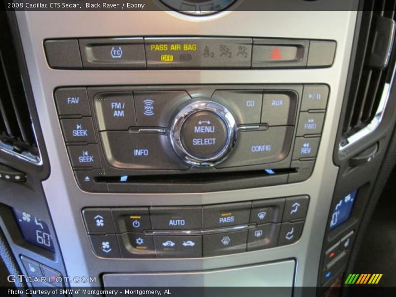 Black Raven / Ebony 2008 Cadillac CTS Sedan