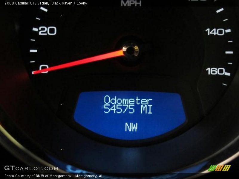 Black Raven / Ebony 2008 Cadillac CTS Sedan