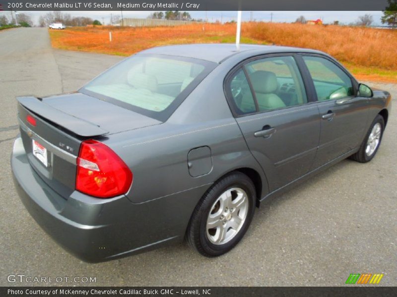 Medium Gray Metallic / Gray 2005 Chevrolet Malibu LT V6 Sedan