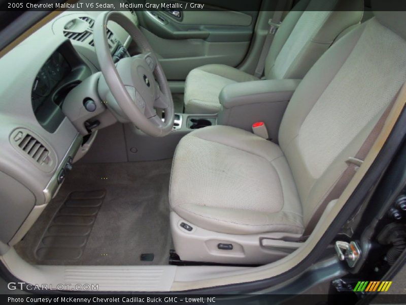 Medium Gray Metallic / Gray 2005 Chevrolet Malibu LT V6 Sedan