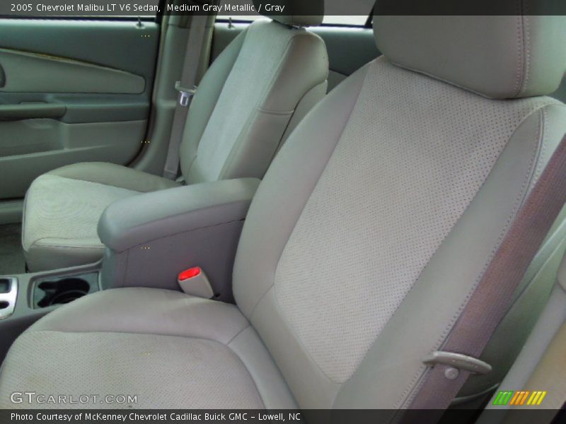 Medium Gray Metallic / Gray 2005 Chevrolet Malibu LT V6 Sedan