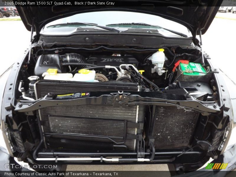 Black / Dark Slate Gray 2005 Dodge Ram 1500 SLT Quad Cab