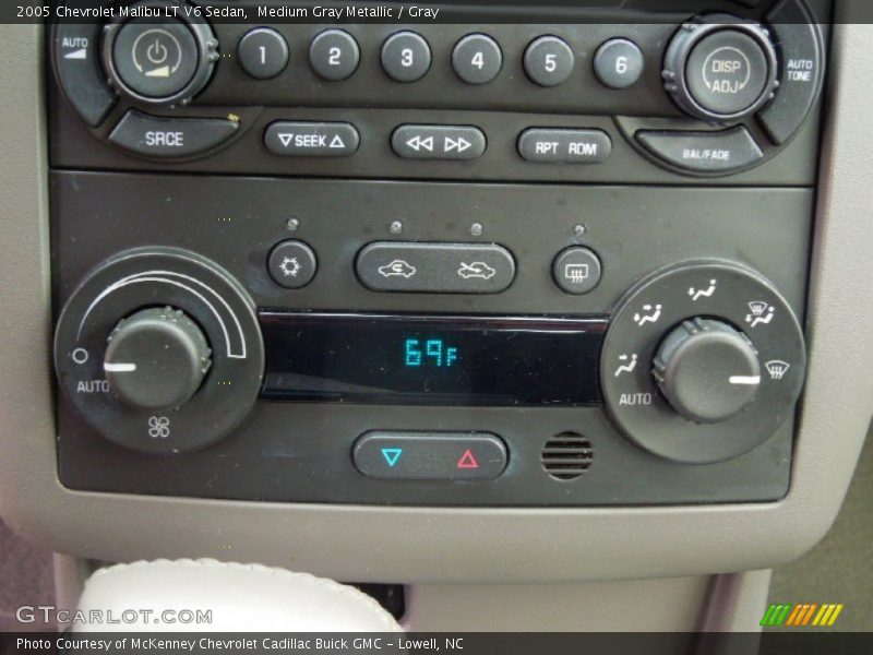 Medium Gray Metallic / Gray 2005 Chevrolet Malibu LT V6 Sedan