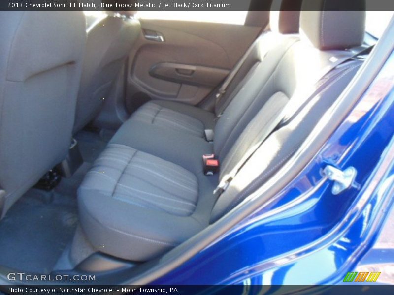 Blue Topaz Metallic / Jet Black/Dark Titanium 2013 Chevrolet Sonic LT Hatch