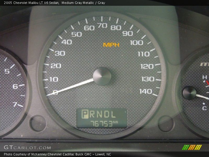 Medium Gray Metallic / Gray 2005 Chevrolet Malibu LT V6 Sedan