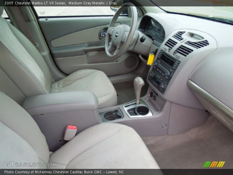 Medium Gray Metallic / Gray 2005 Chevrolet Malibu LT V6 Sedan