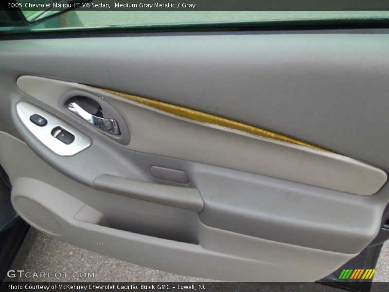 Medium Gray Metallic / Gray 2005 Chevrolet Malibu LT V6 Sedan