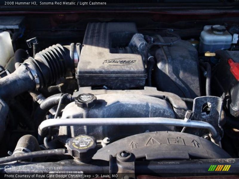 Sonoma Red Metallic / Light Cashmere 2008 Hummer H3