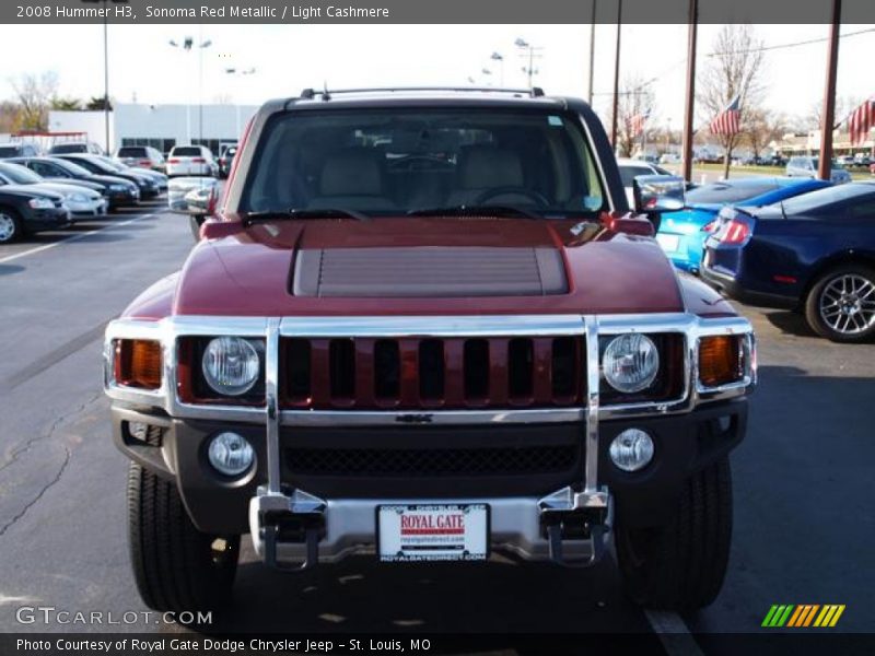 Sonoma Red Metallic / Light Cashmere 2008 Hummer H3