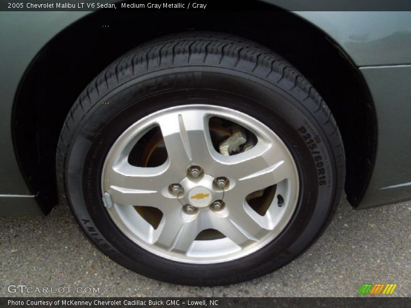 Medium Gray Metallic / Gray 2005 Chevrolet Malibu LT V6 Sedan