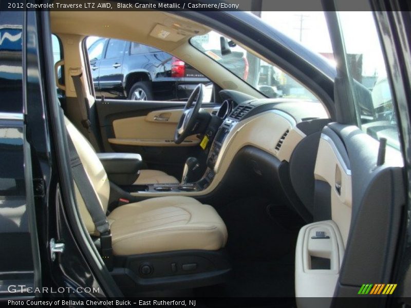 Black Granite Metallic / Cashmere/Ebony 2012 Chevrolet Traverse LTZ AWD