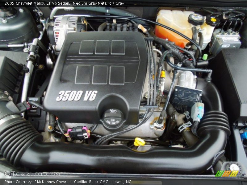 Medium Gray Metallic / Gray 2005 Chevrolet Malibu LT V6 Sedan