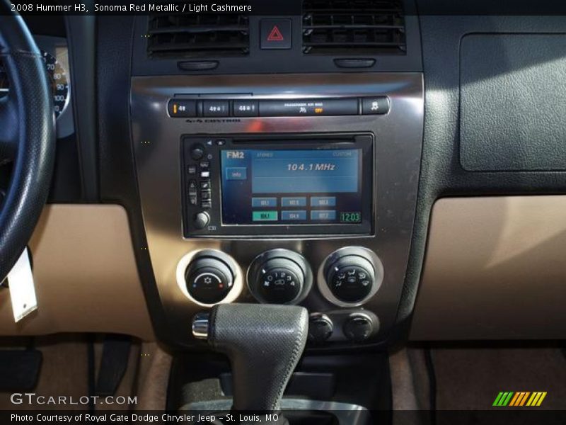 Sonoma Red Metallic / Light Cashmere 2008 Hummer H3
