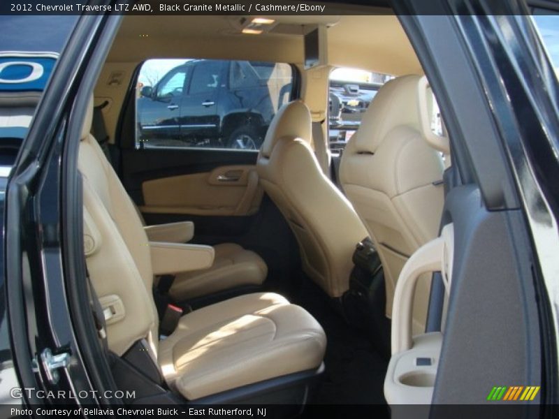 Black Granite Metallic / Cashmere/Ebony 2012 Chevrolet Traverse LTZ AWD