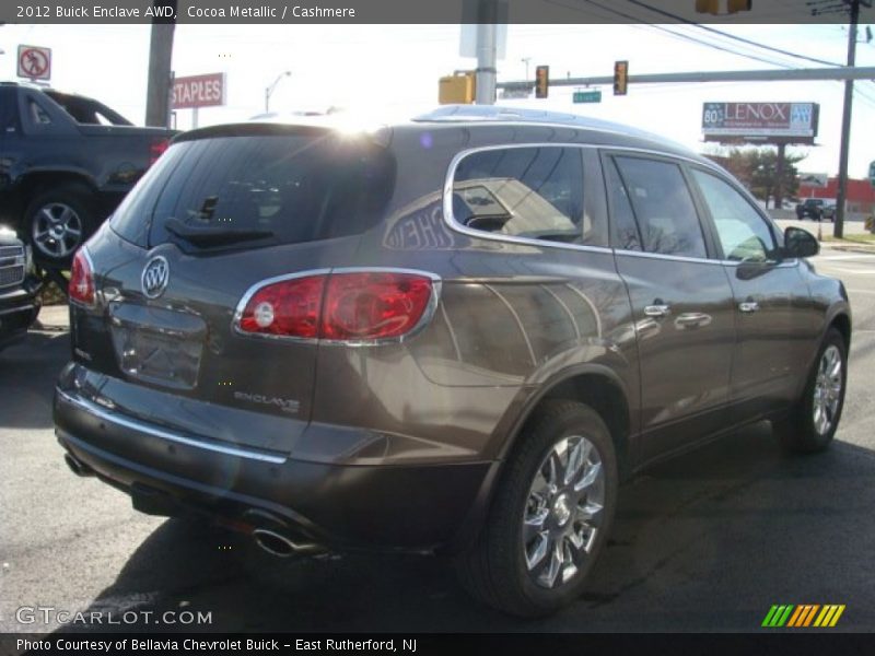 Cocoa Metallic / Cashmere 2012 Buick Enclave AWD
