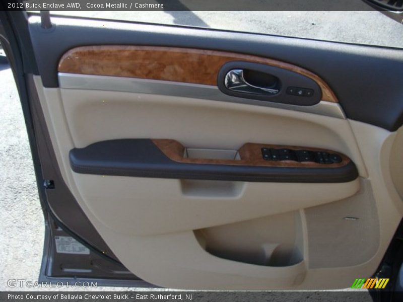 Cocoa Metallic / Cashmere 2012 Buick Enclave AWD