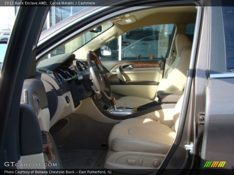 Cocoa Metallic / Cashmere 2012 Buick Enclave AWD