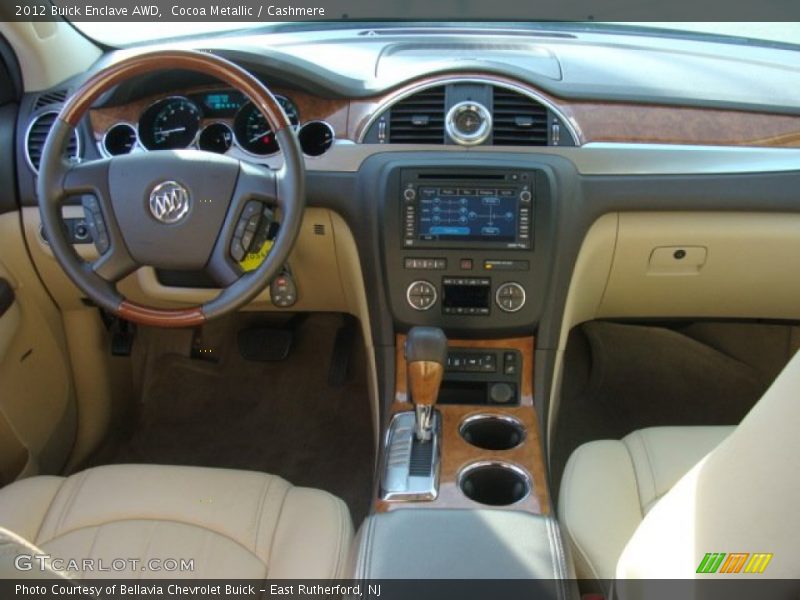Cocoa Metallic / Cashmere 2012 Buick Enclave AWD